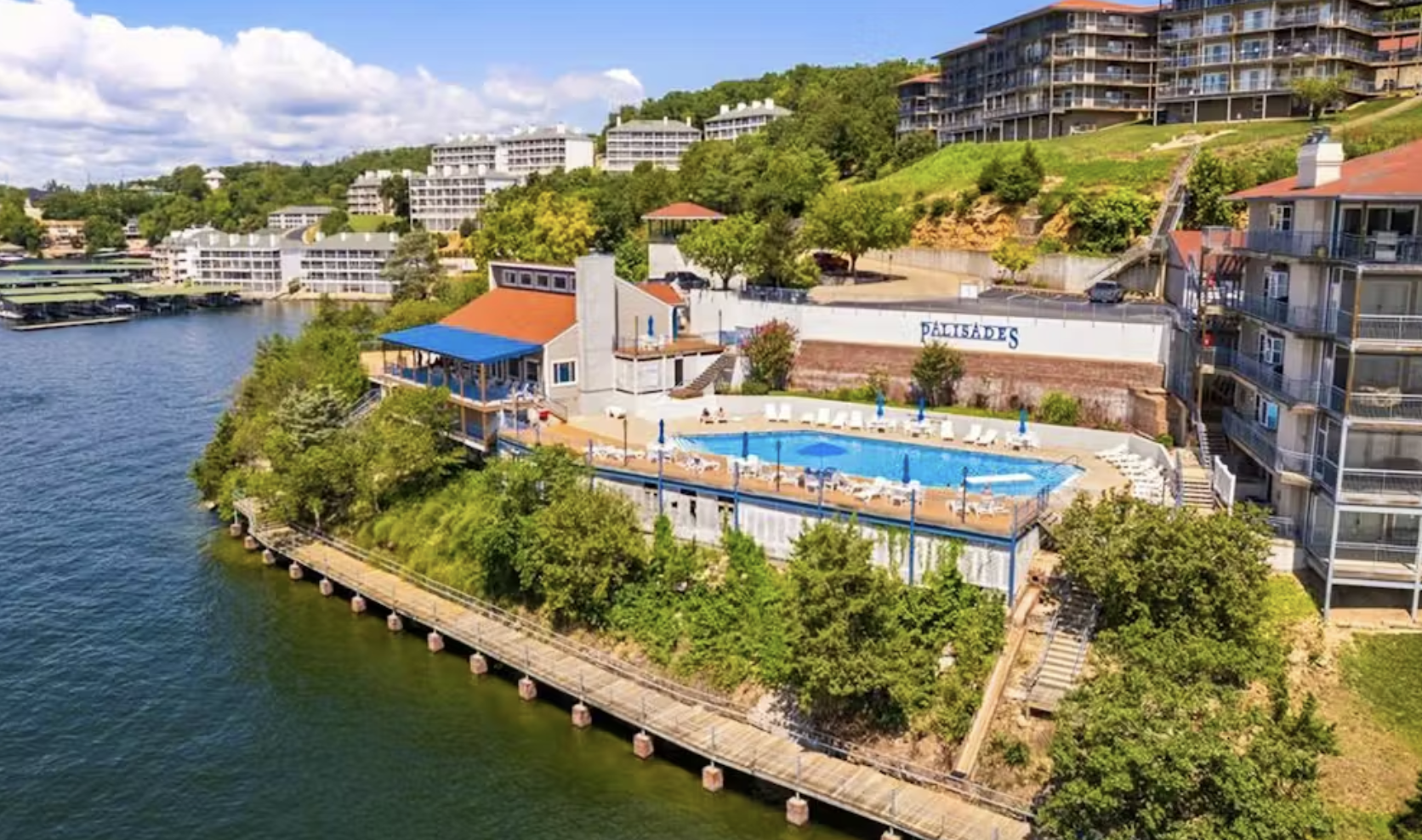 Lakefront vacation rental property at Lake of the Ozarks